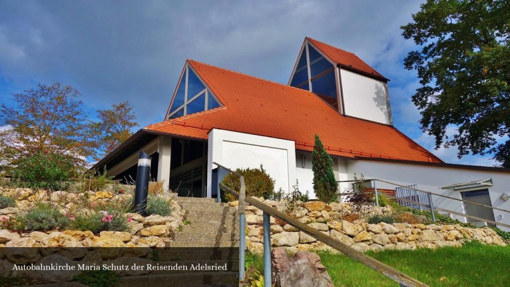 Autobahnkirche Maria Schutz der Reisenden Adelsried - Adelsried (Bayern)