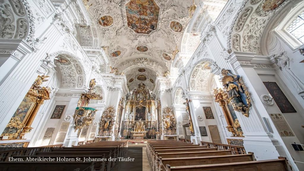 Ehem. Abteikirche Holzen St. Johannes der Täufer - Allmannshofen (Bayern)