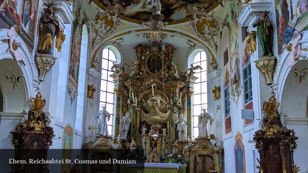 Ehem. Reichsabtei St. Cosmas und Damian - Gutenzell-Hürbel (Baden-Württemberg)