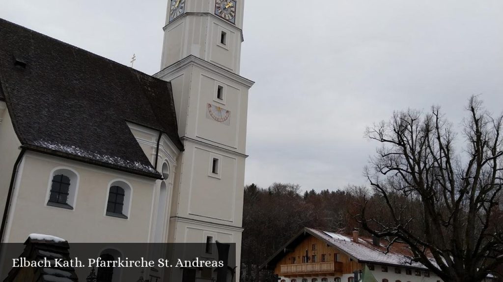 Elbach Kath. Pfarrkirche St. Andreas - Fischbachau (Bayern)
