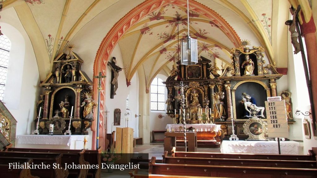 Filialkirche St. Johannes Evangelist - Tuntenhausen (Bayern)