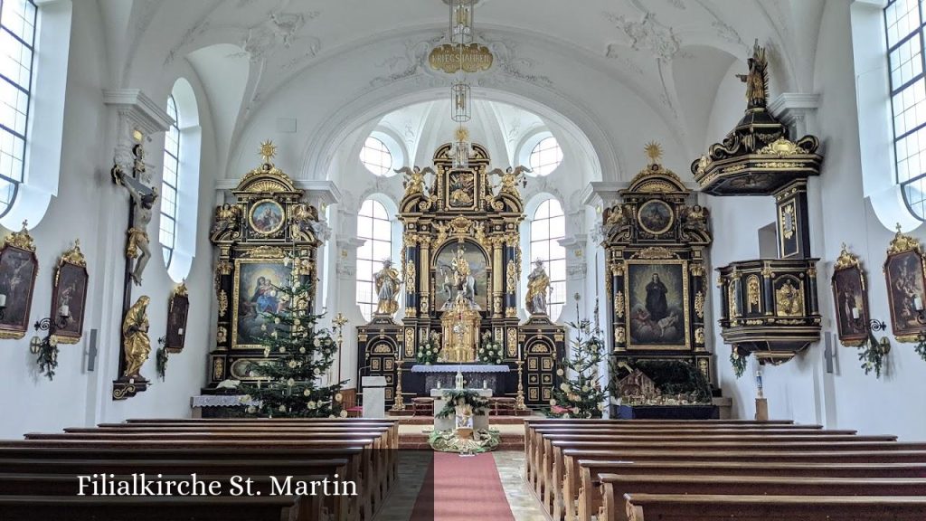 Filialkirche St. Martin - Adelshofen (Bayern)