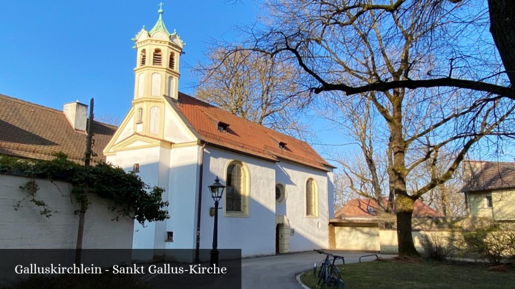 Galluskirchlein - Sankt Gallus-Kirche - Augsburg (Bayern)