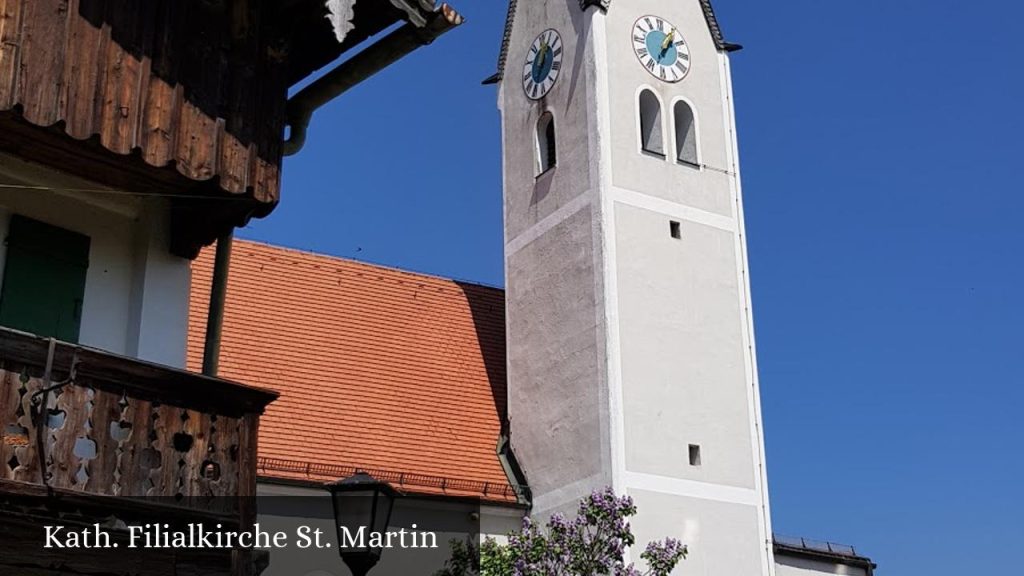 Kath. Filialkirche St. Martin - Bad Tölz (Bayern)