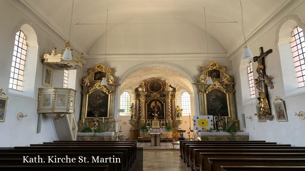 Kath. Kirche St. Martin - Marzling (Bayern)