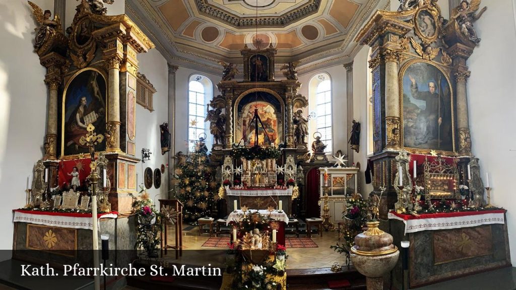 Kath. Pfarrkirche St. Martin - Waakirchen (Bayern)