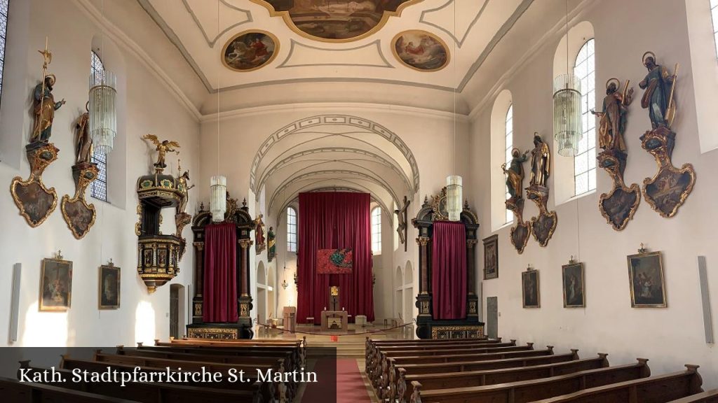Kath. Stadtpfarrkirche St. Martin - Illertissen (Bayern)