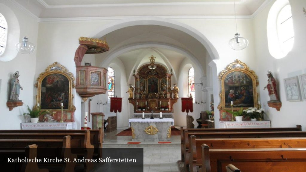 Katholische Kirche St. Andreas Safferstetten - Bad Füssing (Bayern)