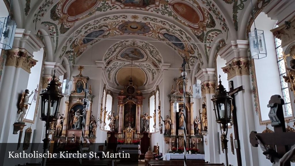 Katholische Kirche St. Martin - Kirchdorf an der Amper (Bayern)