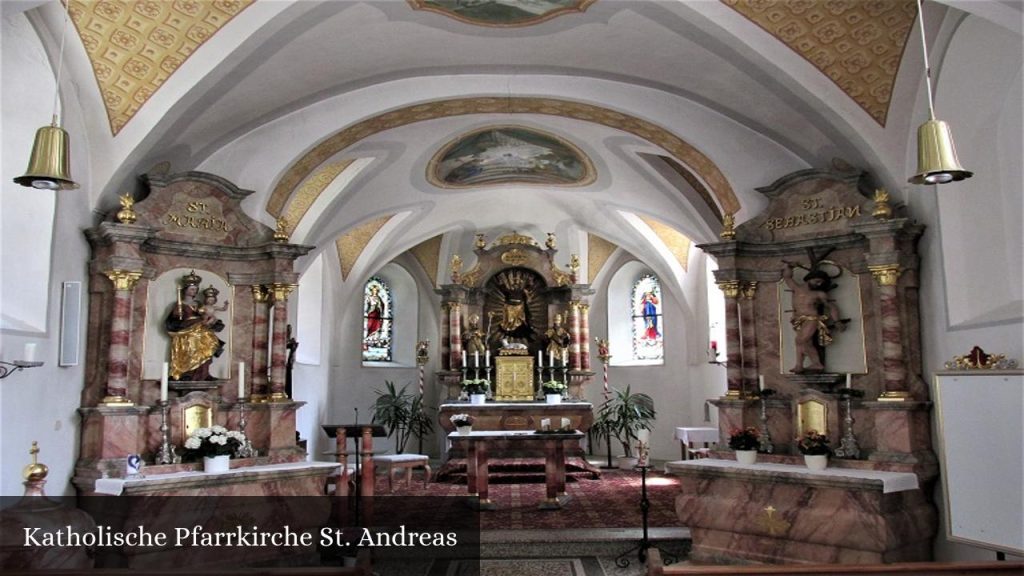 Katholische Pfarrkirche St. Andreas - Althegnenberg (Bayern)