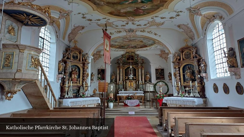 Katholische Pfarrkirche St. Johannes Baptist - Türkenfeld (Bayern)
