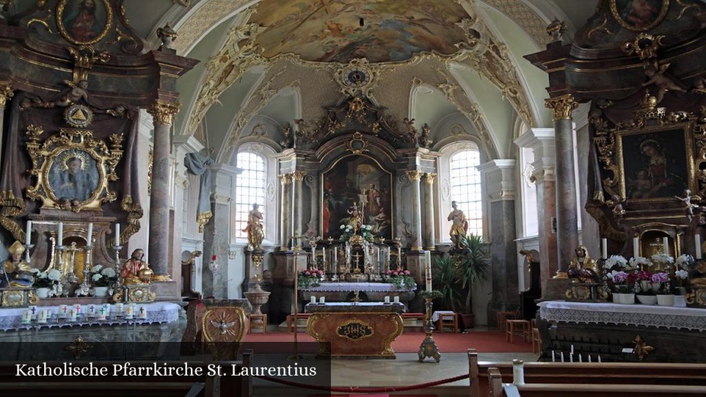 Katholische Pfarrkirche St. Laurentius - Haag an der Amper (Bayern)