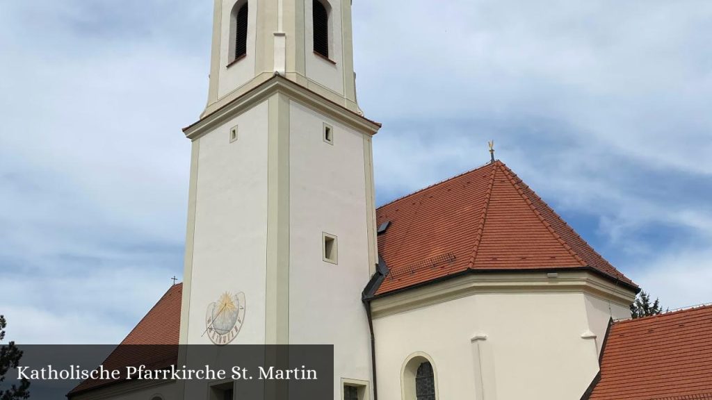 Katholische Pfarrkirche St. Martin - Buch am Buchrain (Bayern)