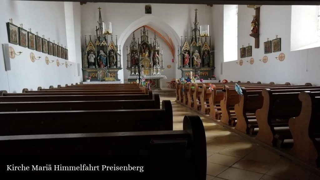 Kirche Mariä Himmelfahrt Preisenberg - Kumhausen (Bayern)
