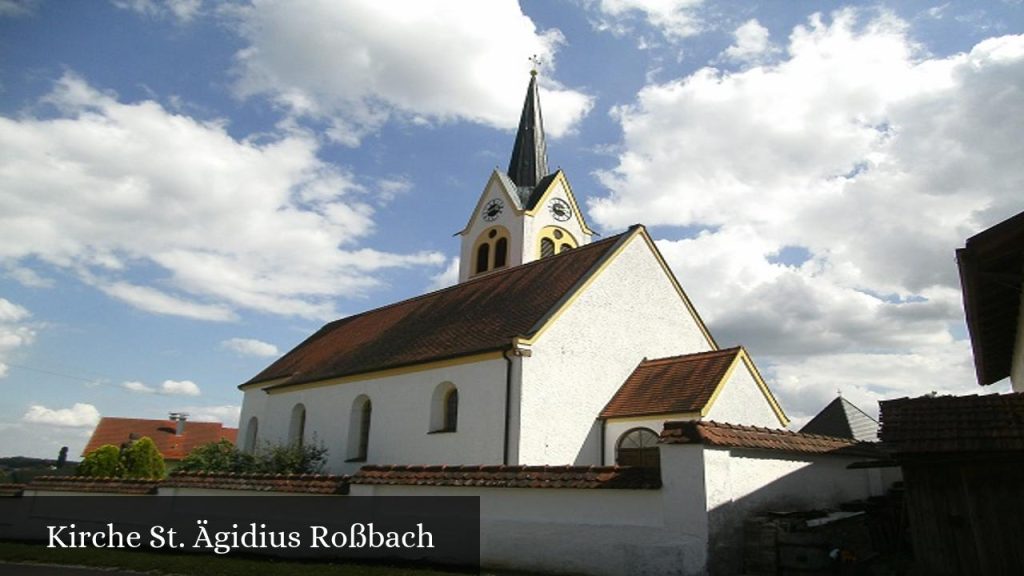 Kirche St. Ägidius Roßbach - Niedertaufkirchen (Bayern)