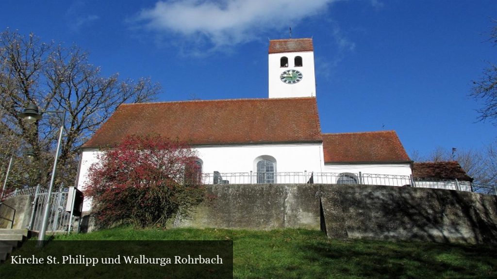 Kirche St. Philipp und Walburga Rohrbach - Friedberg (Bayern)