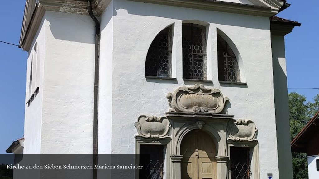 Kirche zu den Sieben Schmerzen Mariens Sameister - Roßhaupten (Bayern)