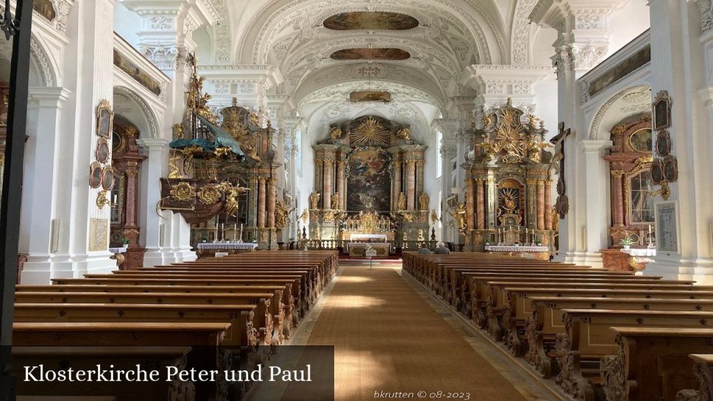 Klosterkirche Peter und Paul - Irsee (Bayern)
