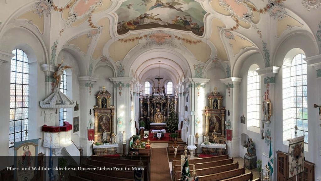 Pfarr- und Wallfahrtskirche zu Unserer Lieben Frau im Moos - Dillingen an der Donau (Bayern)
