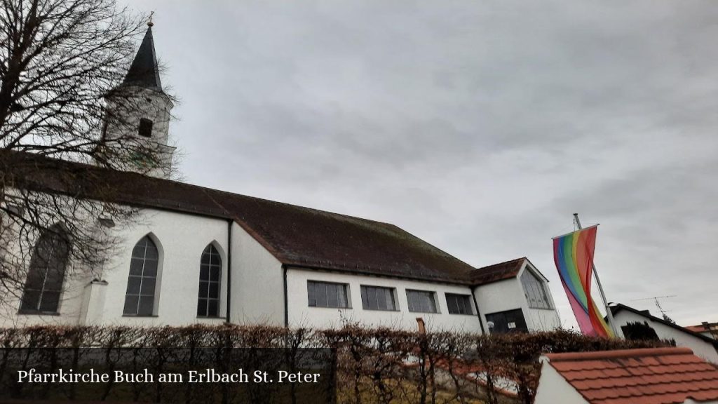 Pfarrkirche Buch am Erlbach St. Peter - Buch am Erlbach (Bayern)