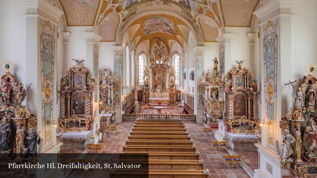 Pfarrkirche Hl. Dreifaltigkeit, St. Salvator - Bad Griesbach im Rottal (Bayern)
