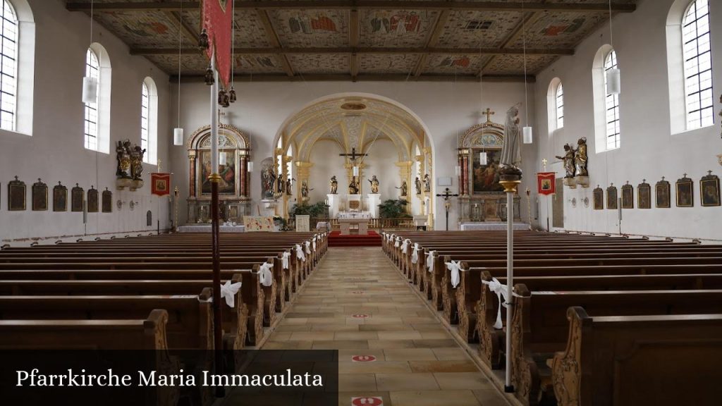 Pfarrkirche Maria Immaculata - Zusmarshausen (Bayern)