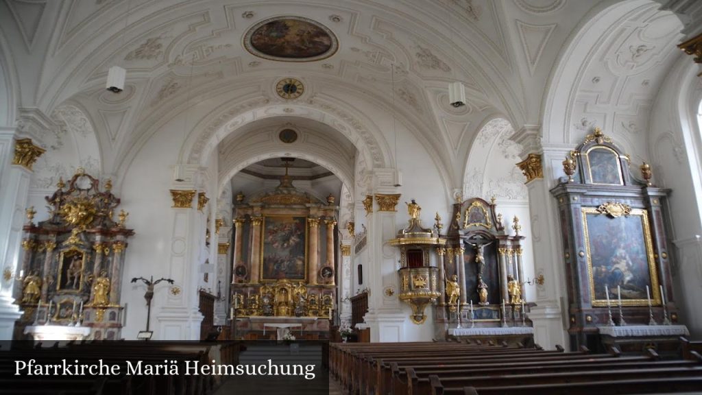 Pfarrkirche Mariä Heimsuchung - Weilheim in Oberbayern (Bayern)