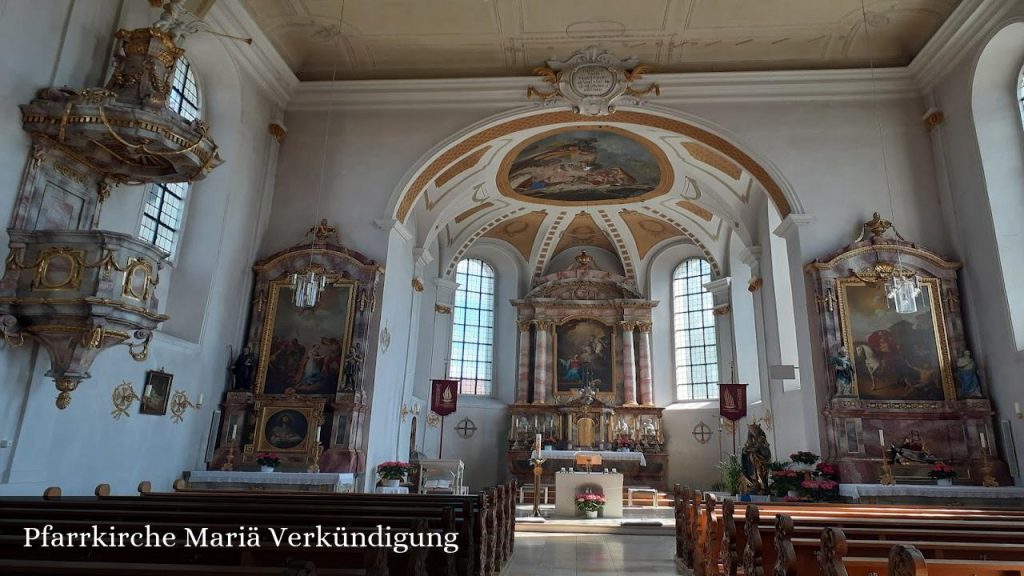 Pfarrkirche Mariä Verkündigung - Senden (Bayern)
