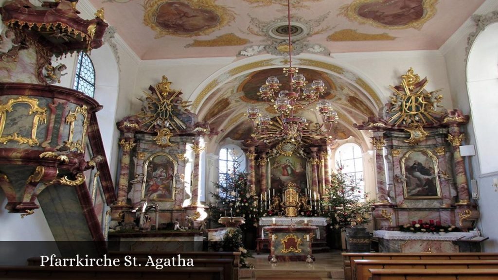 Pfarrkirche St. Agatha - Jengen (Bayern)