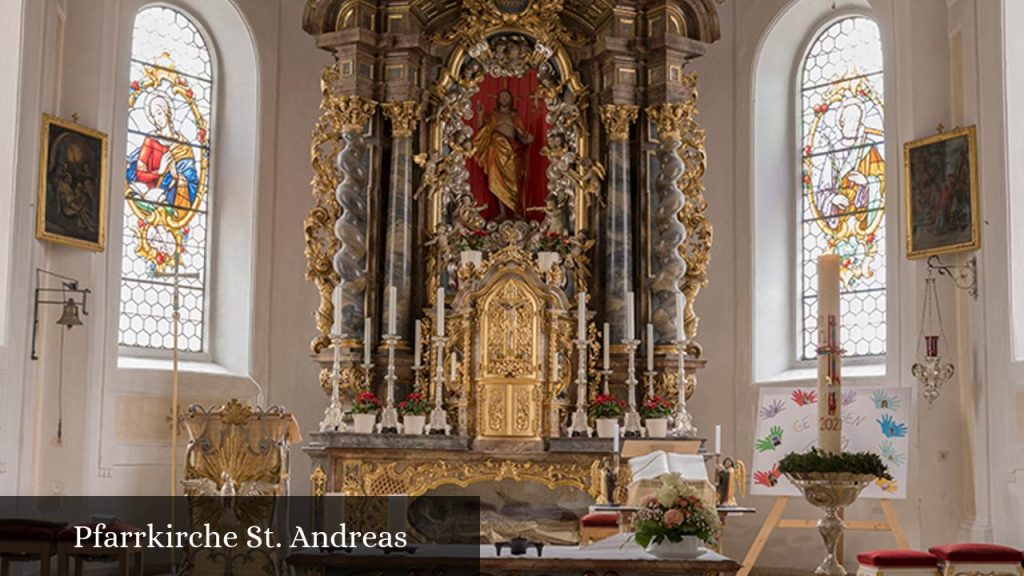 Pfarrkirche St. Andreas - Langenmosen (Bayern)