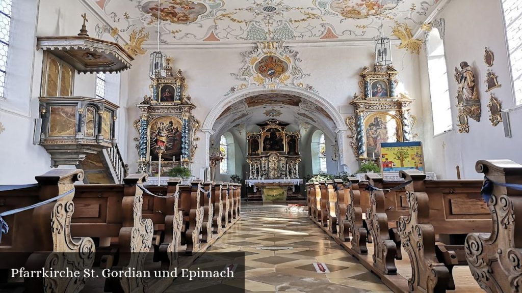 Pfarrkirche St. Gordian und Epimach - Markt Rettenbach (Bayern)
