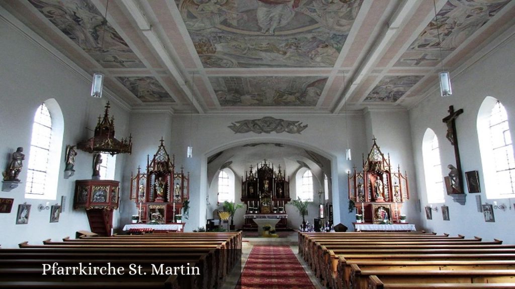 Pfarrkirche St. Martin - Aresing (Bayern)