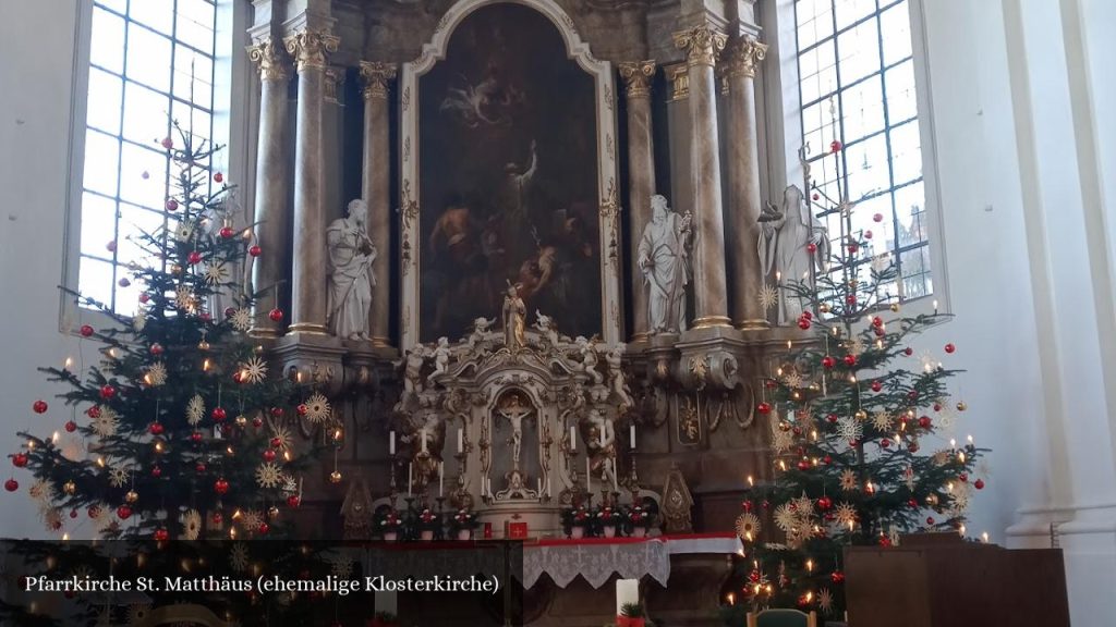 Pfarrkirche St. Matthäus (ehemalige Klosterkirche) - Rotthalmünster (Bayern)