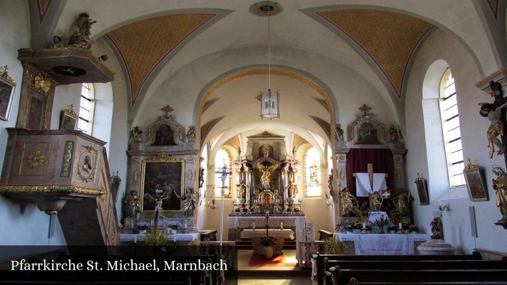 Pfarrkirche St. Michael, Marnbach - Weilheim in Oberbayern (Bayern)