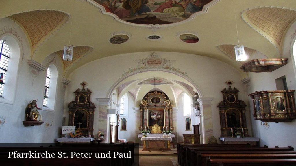 Pfarrkirche St. Peter und Paul - Laugna (Bayern)
