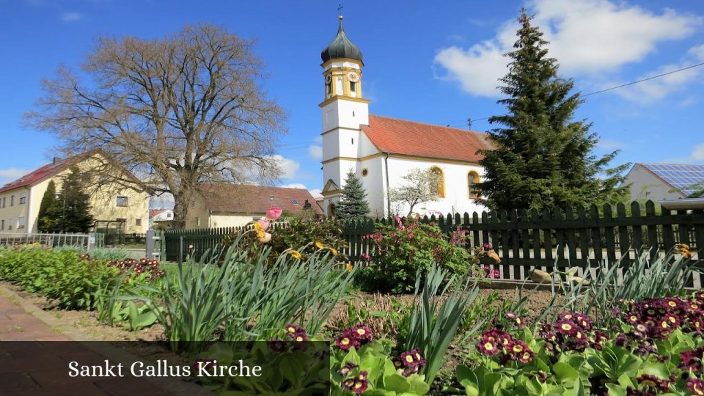 Sankt Gallus Kirche - Gessertshausen (Bayern)