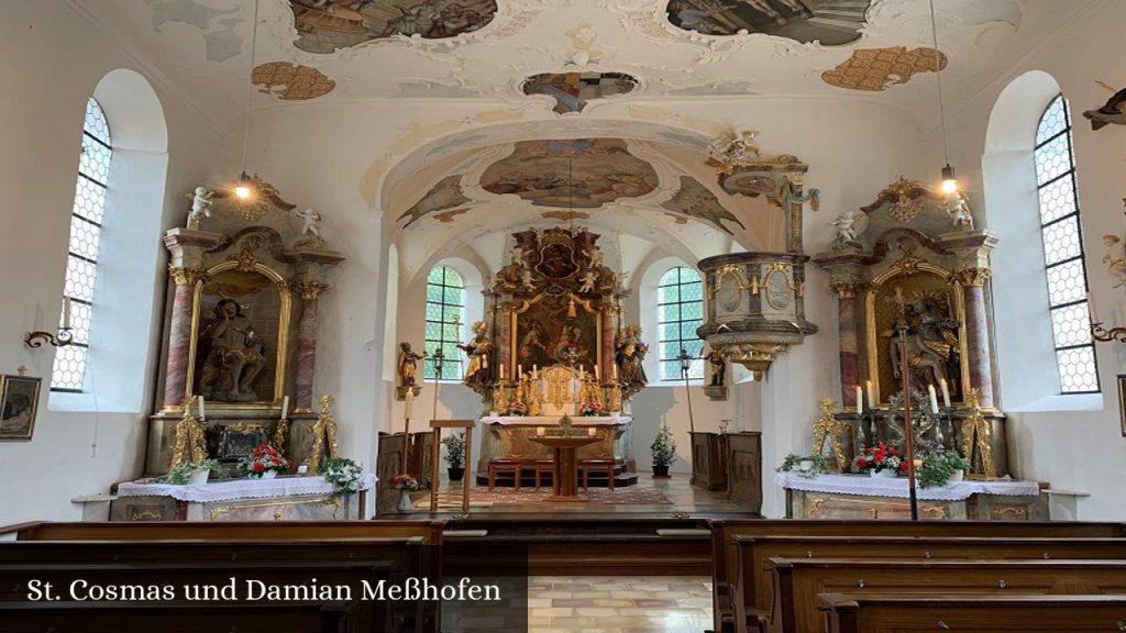 St. Cosmas und Damian Meßhofen - Roggenburg (Bayern)