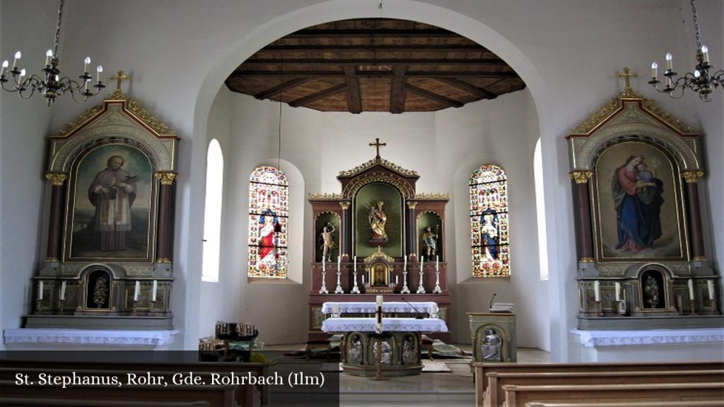 St. Stephanus, Rohr, Gde. Rohrbach (Ilm) - Rohrbach (Bayern)