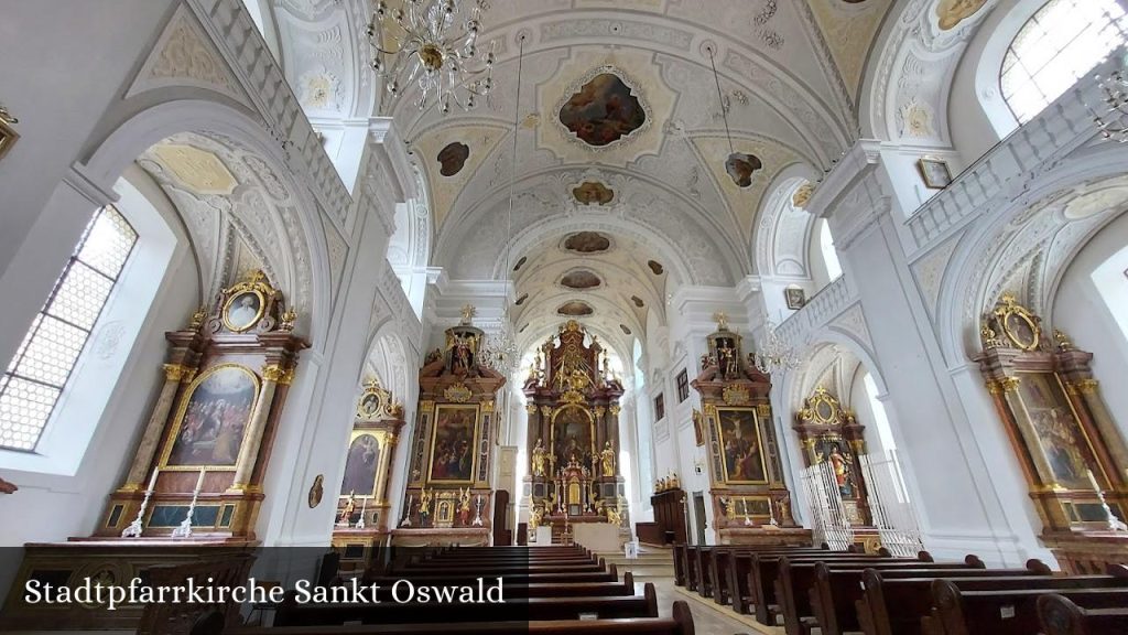 Stadtpfarrkirche Sankt Oswald - Traunstein (Bayern)