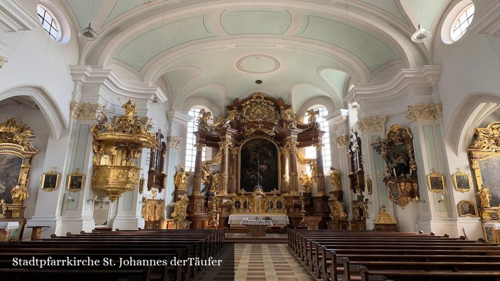Stadtpfarrkirche St. Johannes derTäufer - Vilshofen an der Donau (Bayern)