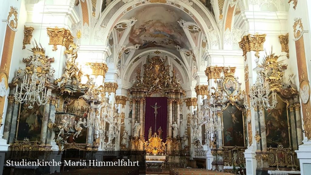 Studienkirche Mariä Himmelfahrt - Dillingen an der Donau (Bayern)