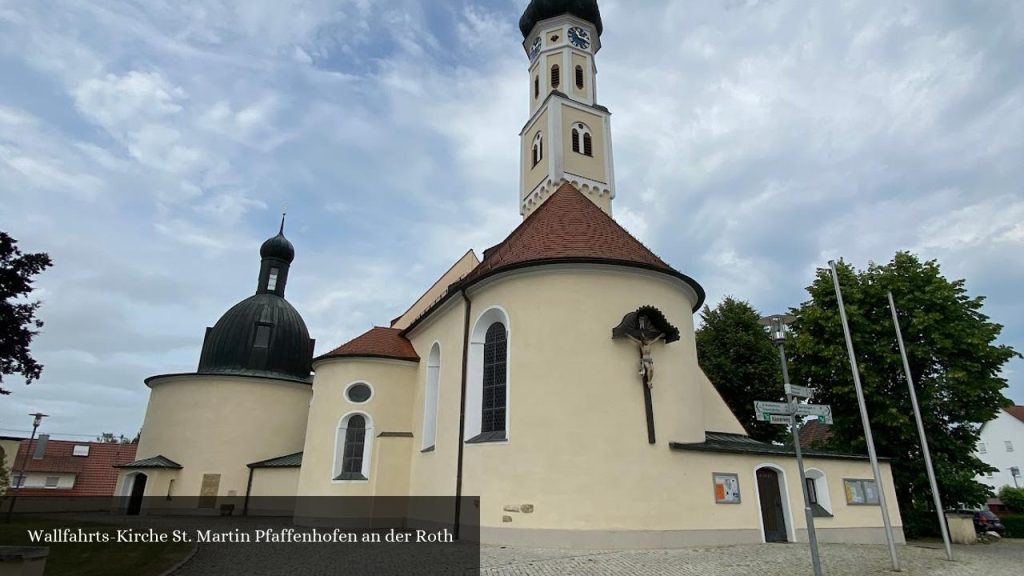 Wallfahrts-Kirche St. Martin Pfaffenhofen an der Roth - Pfaffenhofen an der Roth (Bayern)
