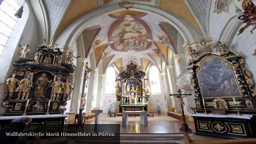Wallfahrtskirche Mariä Himmelfahrt in Pürten - Waldkraiburg (Bayern)